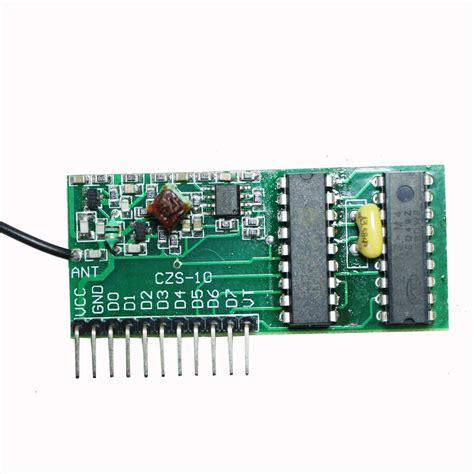 315 433Mhz Super Regenerative Wireless Receiver Module With 8 Channels