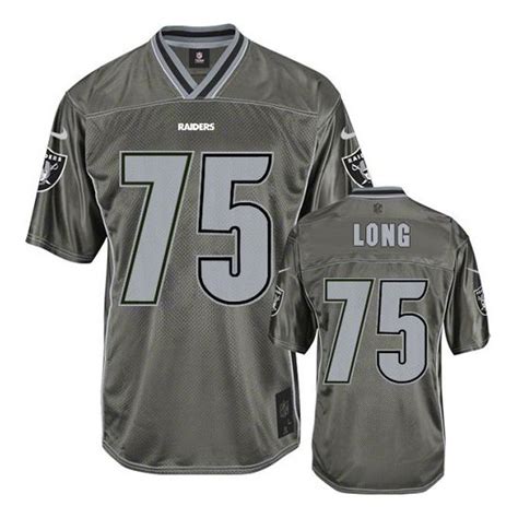 Nike Men S Elite Grey Vapor Jersey Oakland Raiders Howie Long