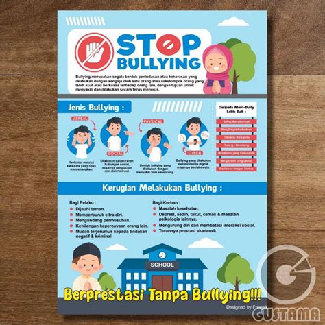 Jual Poster Perundungan Poster Bully Poster Bullying A3 Shopee