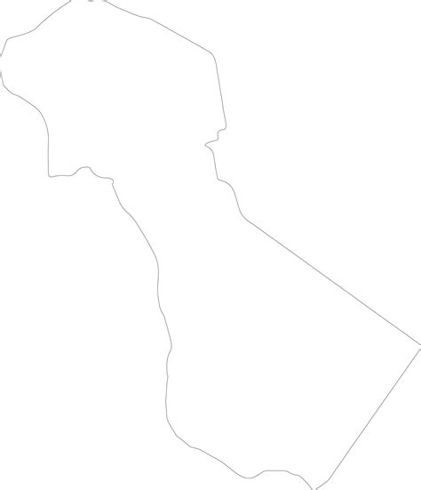 Premium Vector | Kilimanjaro united republic of tanzania outline map