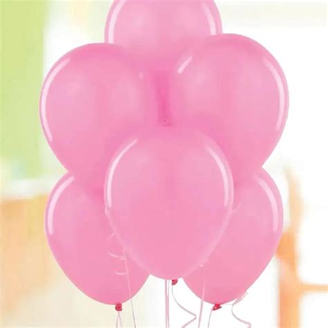 Online Pink Helium Balloons 10 Pcs Delivery in UAE - Buy Any Flowers