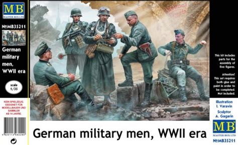 Masterbox Models German Military Men Wwii Era Last Cavalry Llc