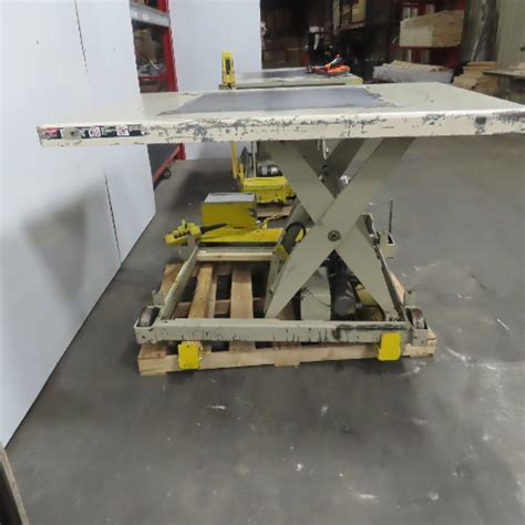 Southworth LS4 36W 3000Lbs 72 X50 Hydraulic Lift Table 46 Lift