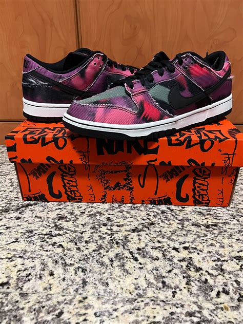 US10 US10 5 Dunk Low Retro Premium Graffiti Men S Fashion Footwear