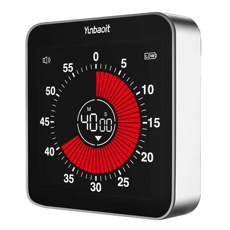 Amazon Yunbaoit Vt Pro Digital Rechargeable Visual Timer With