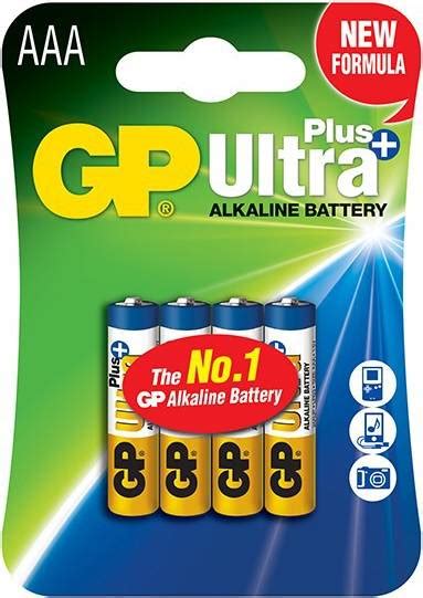 GP Batteries Ultra Plus AAA 4 Pack Find Prices