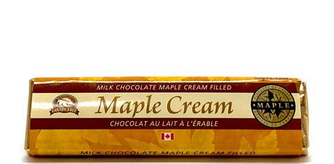 Maple Cream Filled Milk Chocolate Big Apple Canada