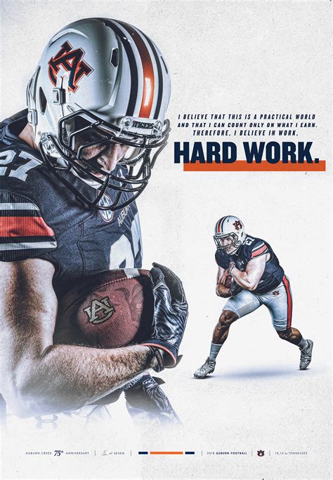 2018 Auburn Football Program Posters Behance