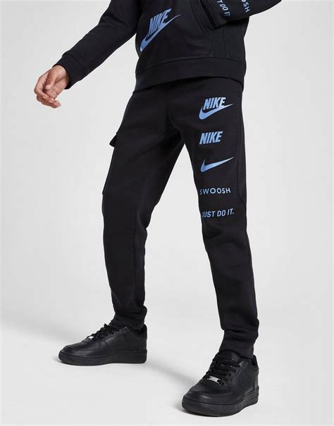 Nike Spodnie B Nsw Si Flc Cargo Pant Bb Fn7712 010 Kolor Czarny