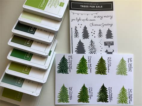 Stampin Up Trees For Sale Christmas Tree Cards Stampin Up Cards