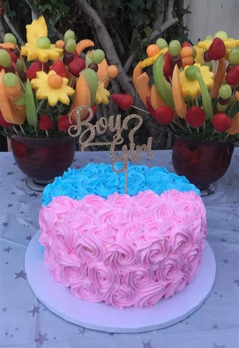 Baby Gender Reveal Cakes!! – European Cake Gallery