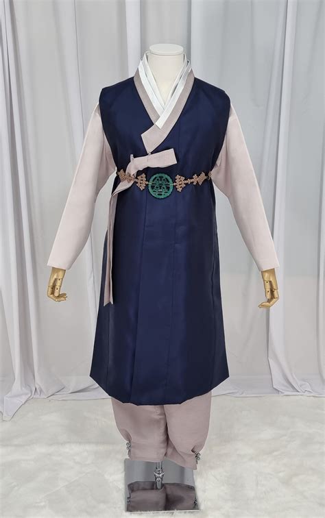 Hanbok Man Male Hanbok Costumes Korea Traditional Clothes Set New