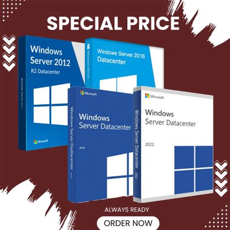 Jual Windows Server 2022 2019 2016 2012 R2 Datacenter Original License