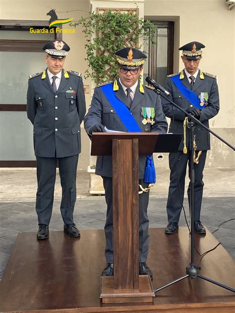 Guardia Di Finanza Cambio Al Vertice A CASERTA Il Colonnello Giuseppe