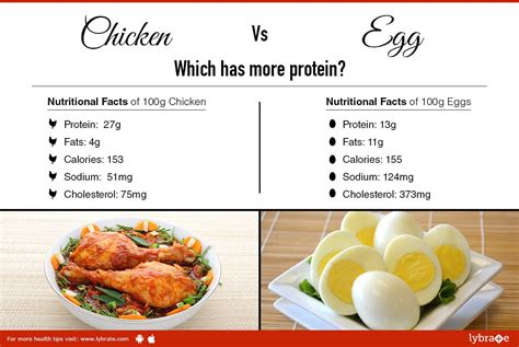 Chicken Vs Egg Which Has More Protein Lybrate — Health Tips Medium