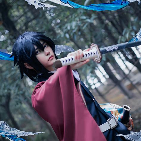 Demon Slayer: Kimetsu No Yaiba Giyuu Tomioka Cosplay Costume – Gcosplay