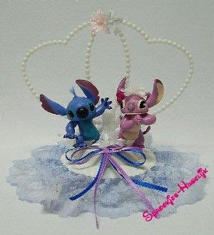 WED-237. Wedding Cake Topper Stitch & Angel 2011 | Stitch and angel, Wedding cake toppers, Lilo ...