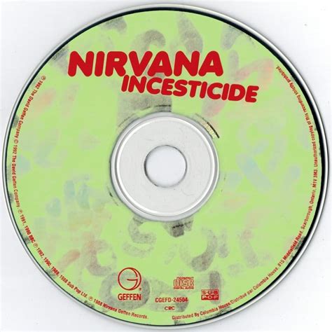 Nirvana Incesticide Album Cover