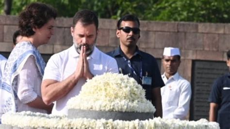 On Rajiv Gandhi's death anniversary, Rahul's tribute: ‘Papa, aap mere sath hain’ | Latest News ...