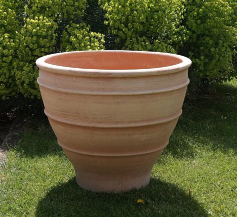 Palatina Werkstatt Grand Pot De Fleurs Xxl En Terre Cuite Cm De