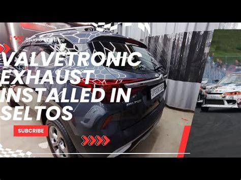 Kia Seltos Modified With Valvetronic Exhaust Setup Loudest Exhaust In