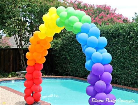 How To Make Balloon Arches And Garlands Divine Party Concepts