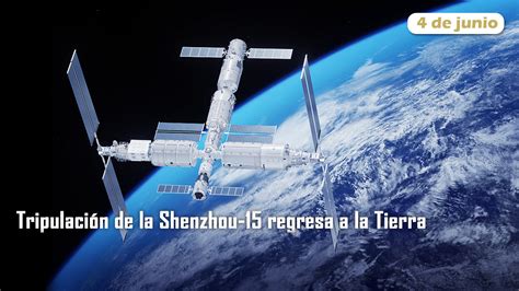 En Directo Tripulaci N De La Shenzhou Regresa A La Tierra Cgtn En