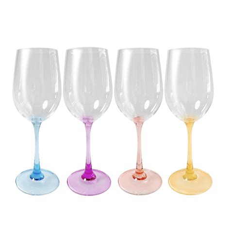 By Bravario 4 16 Oz Unbreakable Stemless Wine Glasses Set Of 4