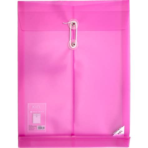 Sobre Bolsa Kiel Plastico Tama O Carta Hilo Rosa Lumen