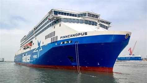 An Unexpected Rendezvous With Finnlines Ferry Finncanopus Ari