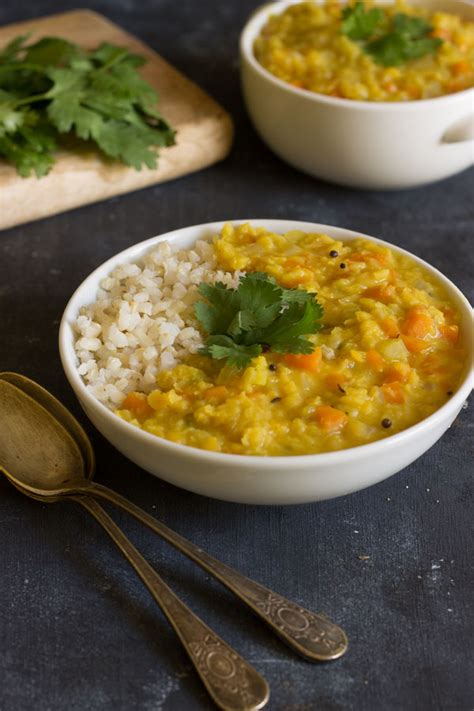 Curry De Lentejas Rojas El Cuchar N Verde