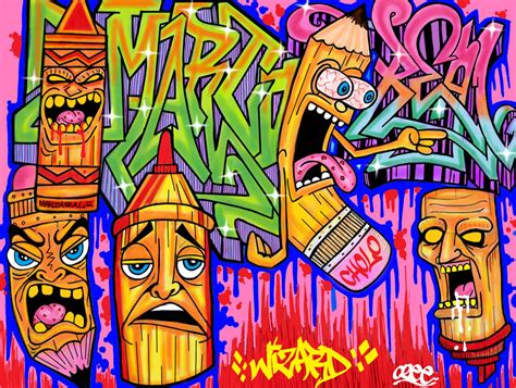 Marco Graffiti By Wizard1labels On Deviantart