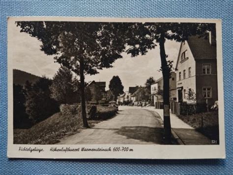 Alte Ansichtskarte Postkarte Ak Fichtelgebirge H Henluftkurort