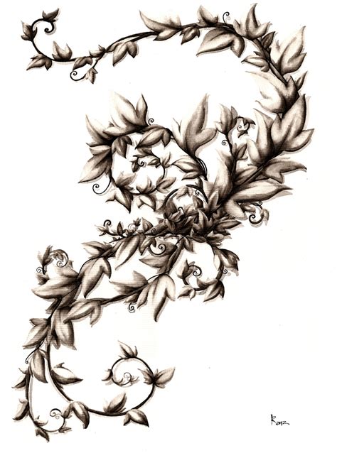 Vine And Thorn Tattoos Clip Art Library