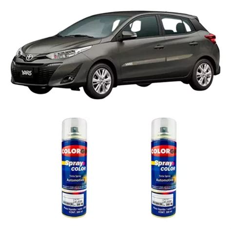 Tinta Spray Automotiva Cinza Cosmopolitan Toyota Verniz