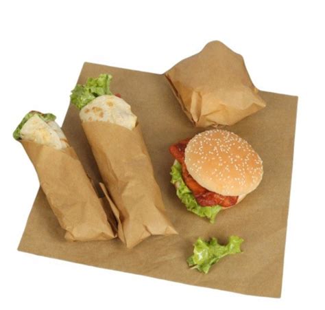 Grease Proof Shawarma Burger Sandwitch Egg Rolls Food Wrapping Paper