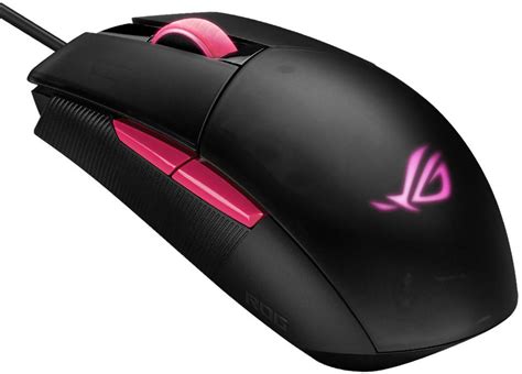 Asus P512 Rog Strix Impact Ii Electro Punk Gaming Mouse 6 200 Dpi 5 Programmable Buttons Aura