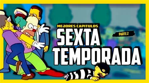 LOS SIMPSON Temporada 6 Resumenes De Series Cesar Andre YouTube