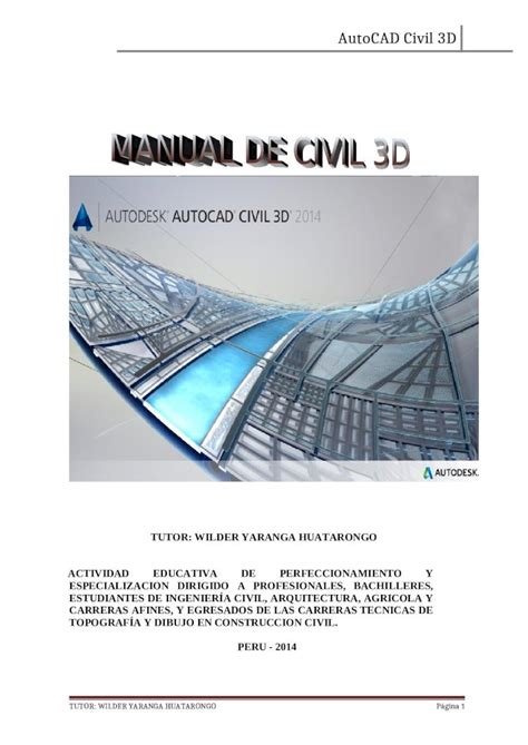 Doc Manual De Civil D Dokumen Tips