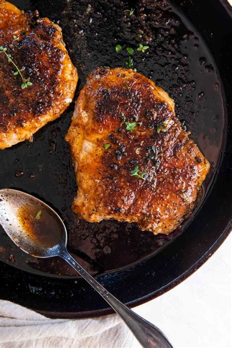 Pan Fried Pork Chops Recipe Kristine S Kitchen