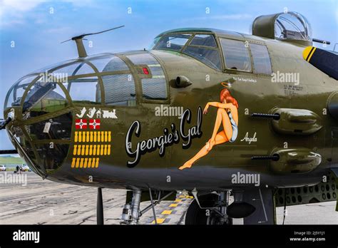 B25 mitchell bomber hi-res stock photography and images - Alamy