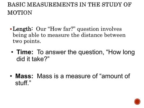 Lecture System Of Measurements Si Units Ppt