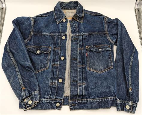 S Levis Xx Type Denim Jacket Selvedge Big E Gem