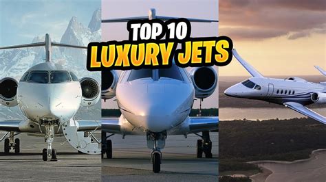 Top Luxury Jets Most Expensive Private Jets Youtube