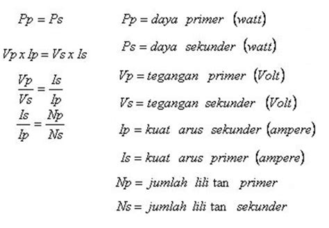 Prinsip Kerja Dan Efisiensi Transformator All Of Life