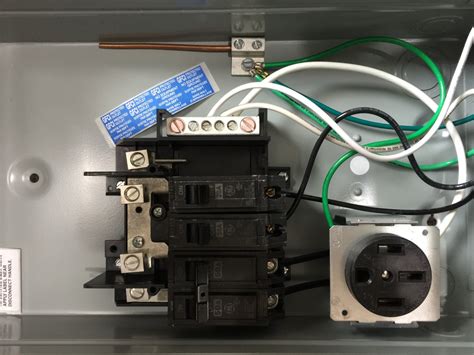 RV subpanel install question/validation | DIY Home Improvement Forum