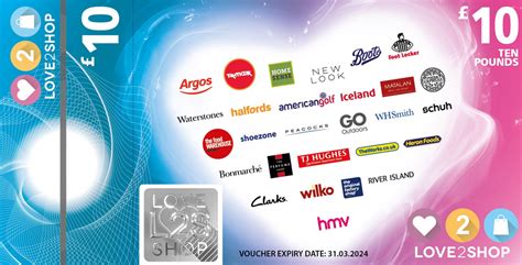 Retailers Accepting Love2shop T Vouchers Voucher Express