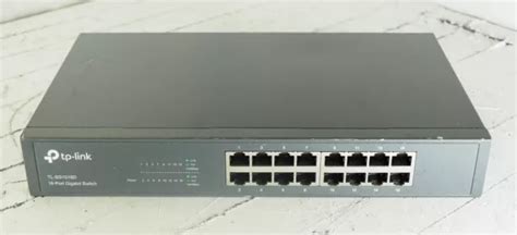 TP LINK TL SG1016D 16 Port Gigabit Desktop Rackmount Network Switch