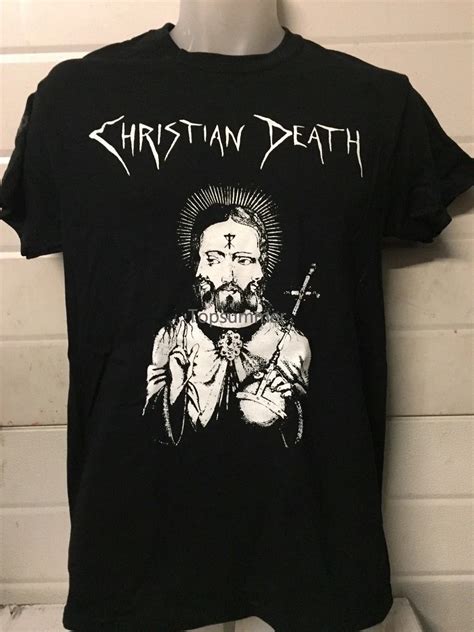 Camiseta De La Muerte Cristiana G Tica Bauhaus Cure Sisterrss Of Mercy