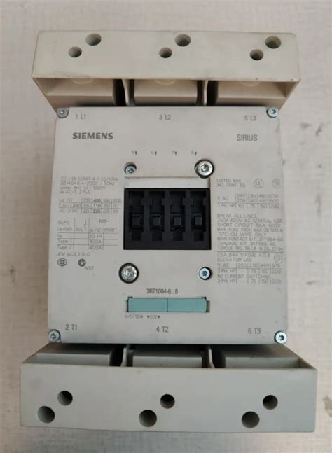 Contactor Siemens 3RT1064 6AP36